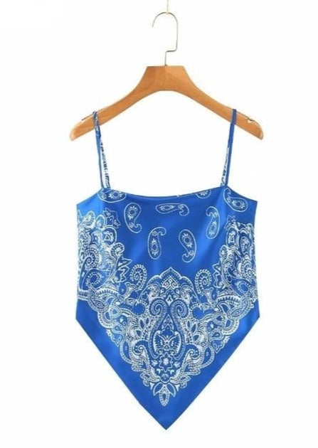 Simone - Satin-Top