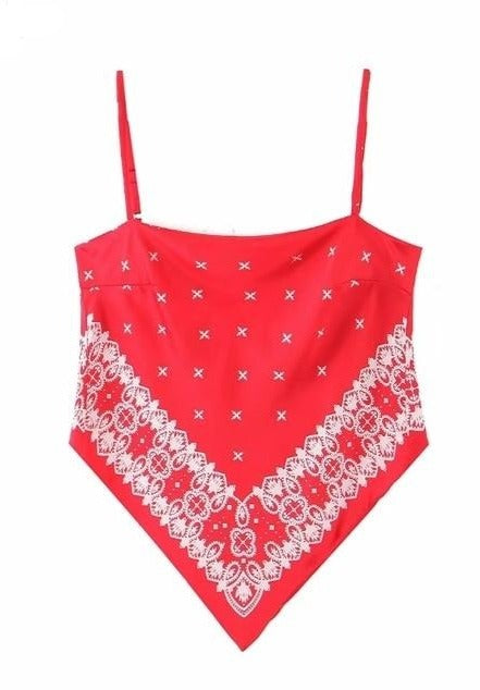 Simone - Satin-Top