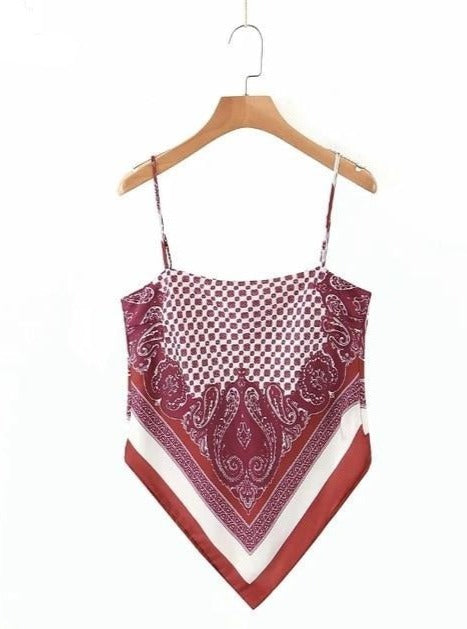 Simone - Satin-Top
