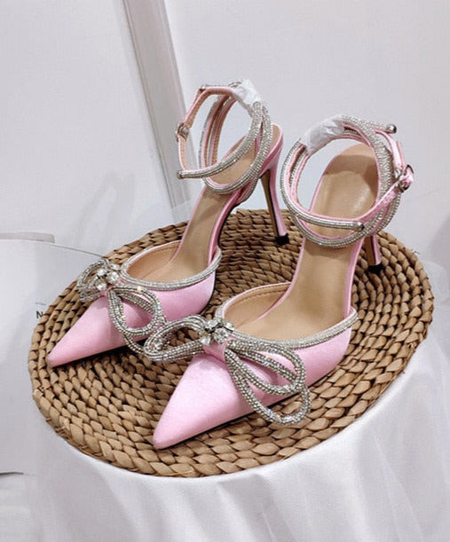 Rita - Stiletto mit Strass-Schleife