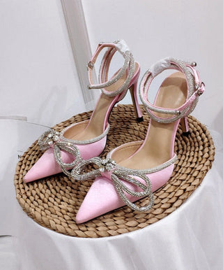 Rita - Stiletto mit Strass-Schleife