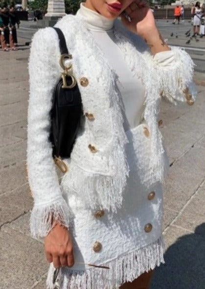 Liesel - Tweed-Jacke mit Rock
