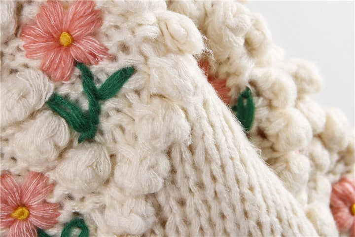 Elif - Blumen-Cardigan
