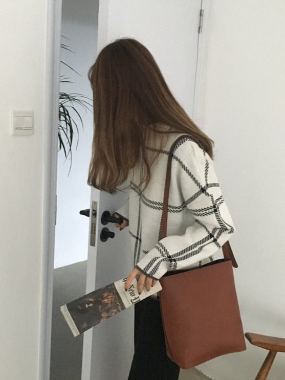 Theresa - Karo-Pullover