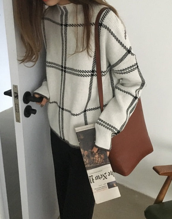 Theresa - Karo-Pullover