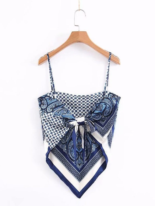 Simone - Satin-Top