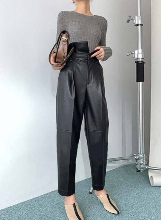 Sandy - Kunstlederhose