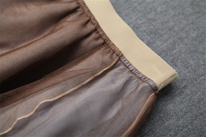 Clara - Blazer mit Chiffonrock