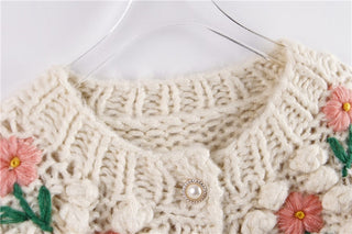 Elif - Blumen-Cardigan