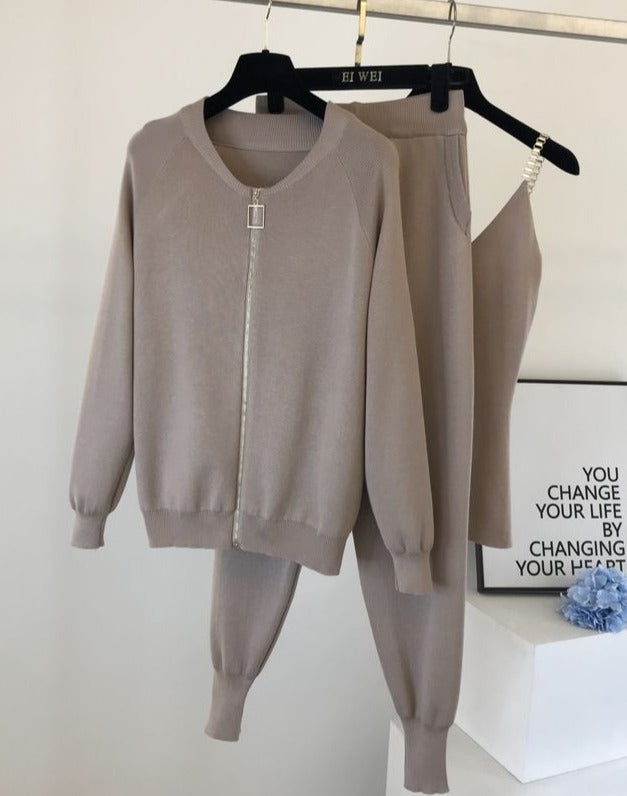Frieda - Dreiteiliges Strickset