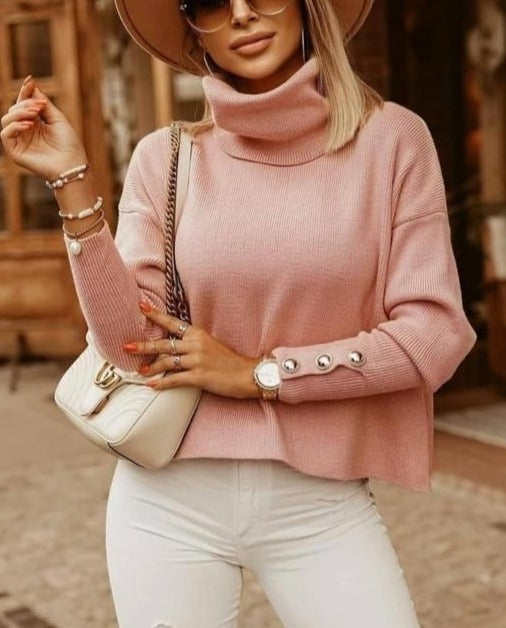 Edith - Rollkragen-Pullover