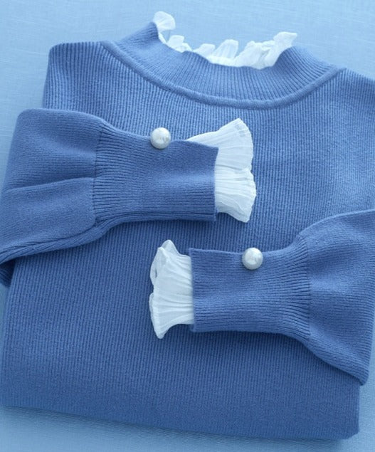 Elsa - Kurzer Strickpullover