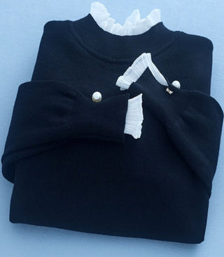 Elsa - Kurzer Strickpullover