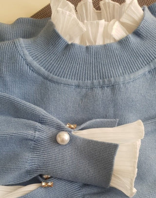 Elsa - Kurzer Strickpullover