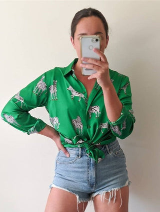 Thea - Satinhemd