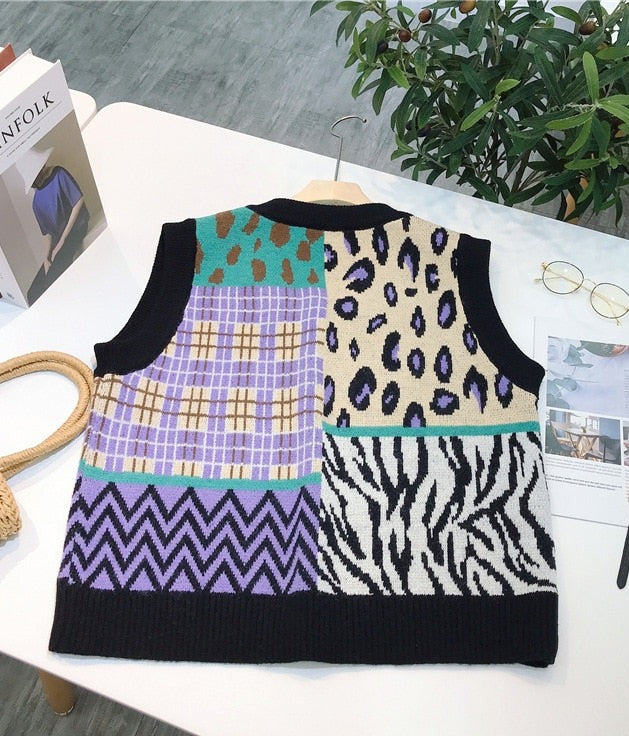 Carina - Colorblock-Pullunder