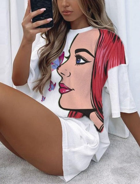 Juna - T-Shirt mit Shorts