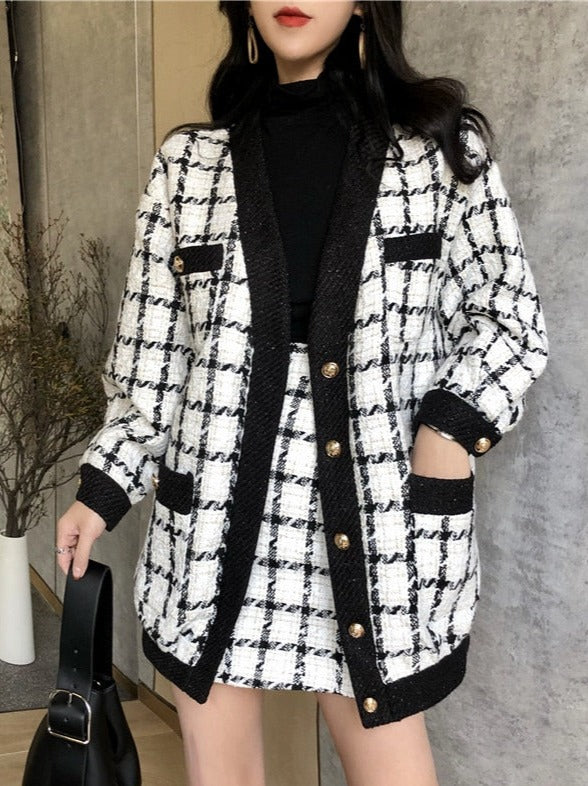 Vera - Cardigan mit Minirock