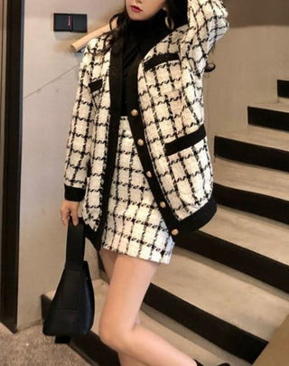Vera - Cardigan mit Minirock