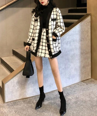 Vera - Cardigan mit Minirock