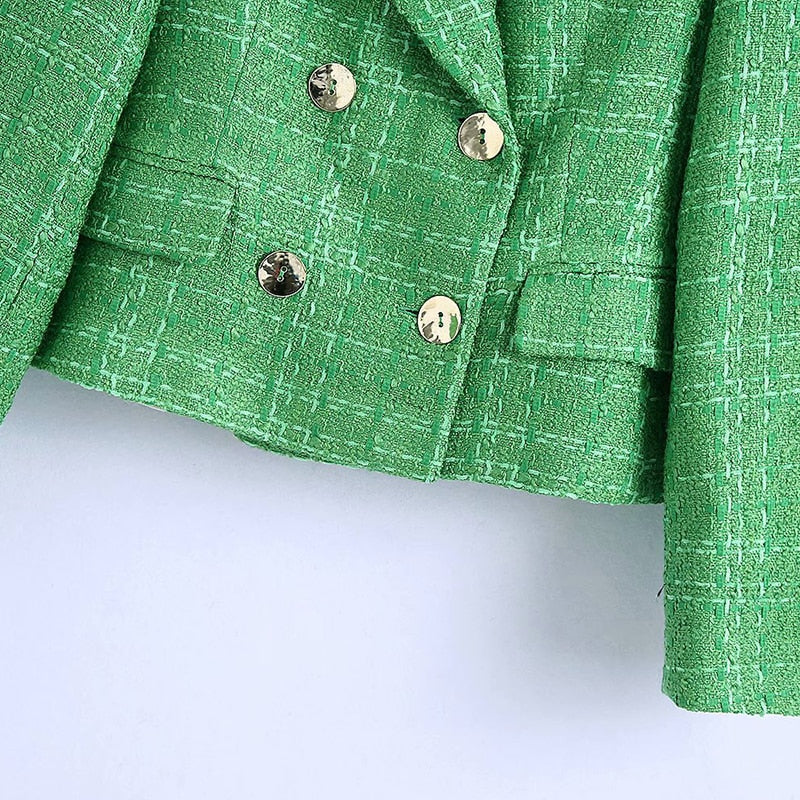 Sandy - Tweed-Blazer mit Shorts