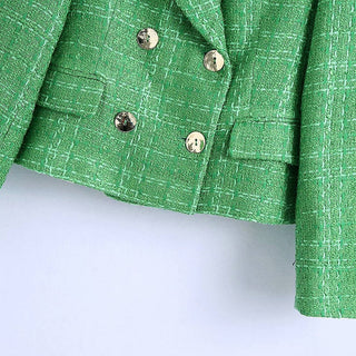 Sandy - Tweed-Blazer mit Shorts