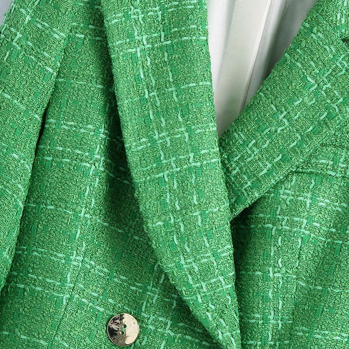 Sandy - Tweed-Blazer mit Shorts