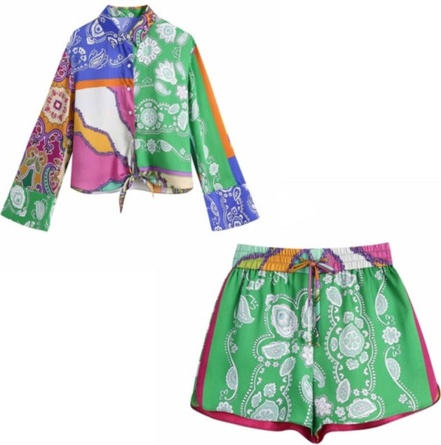 Gertrud - Hemd mit Shorts