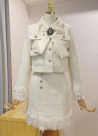 Ursula - Tweed-Jacke mit Minirock