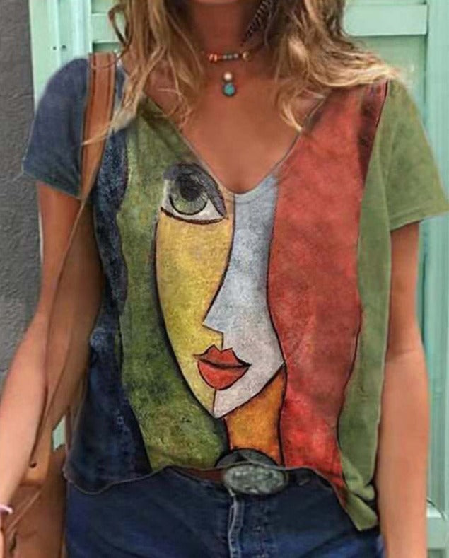 Linnea - Print-T-Shirt