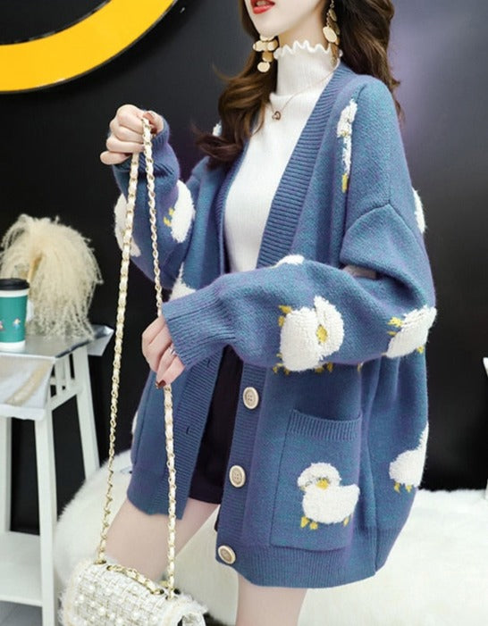Lisa - Applikations-Cardigan