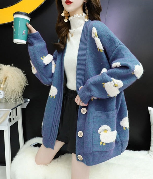 Lisa - Applikations-Cardigan