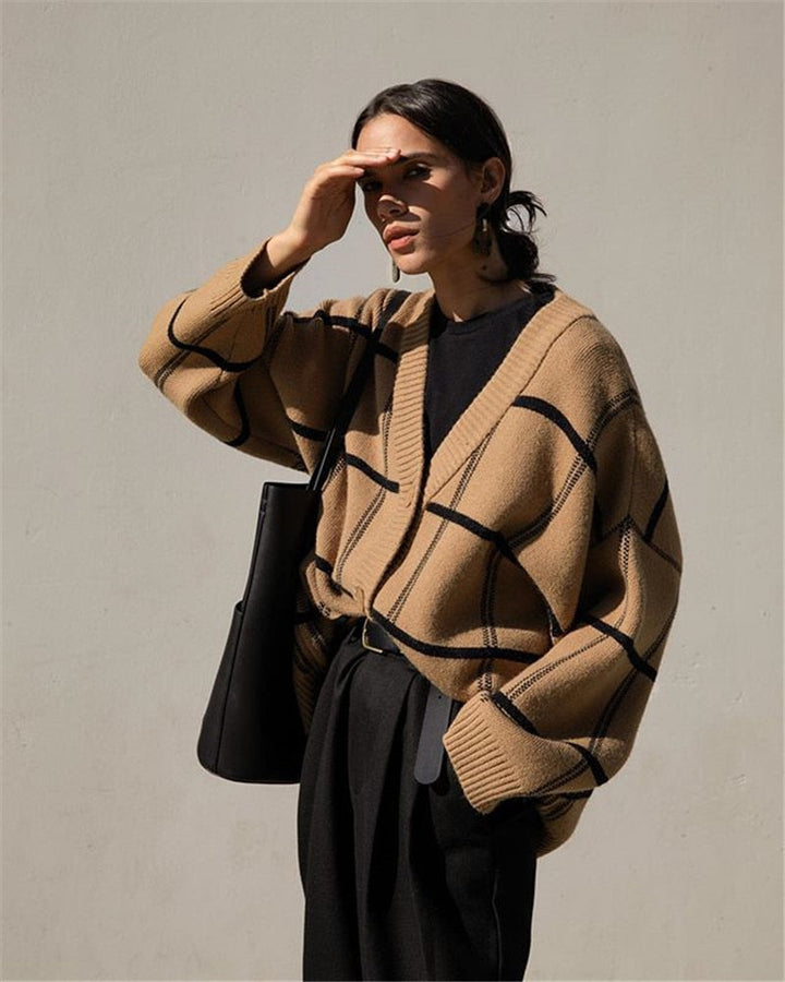 Gerda - Karo-Cardigan