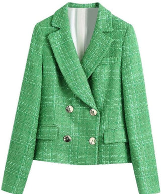 Sandy - Tweed-Blazer mit Shorts