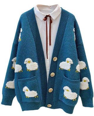 Lisa - Applikations-Cardigan