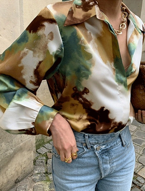 Renate - Retro-Bluse