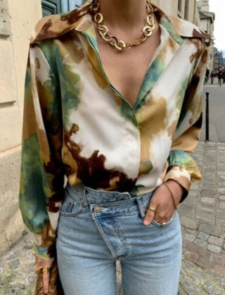 Renate - Retro-Bluse
