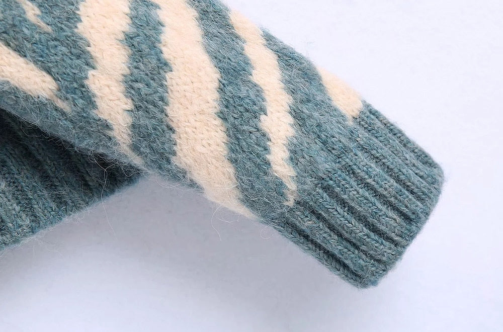 Meike - Zebra-Pullover