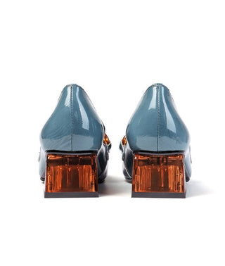 Zoe - Lederschuhe mit Kette