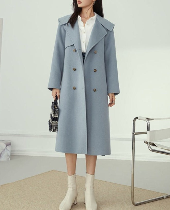 Laura - Oversized Wollmantel