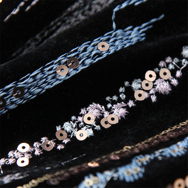 Fritzi - Strickset mit Pailletten