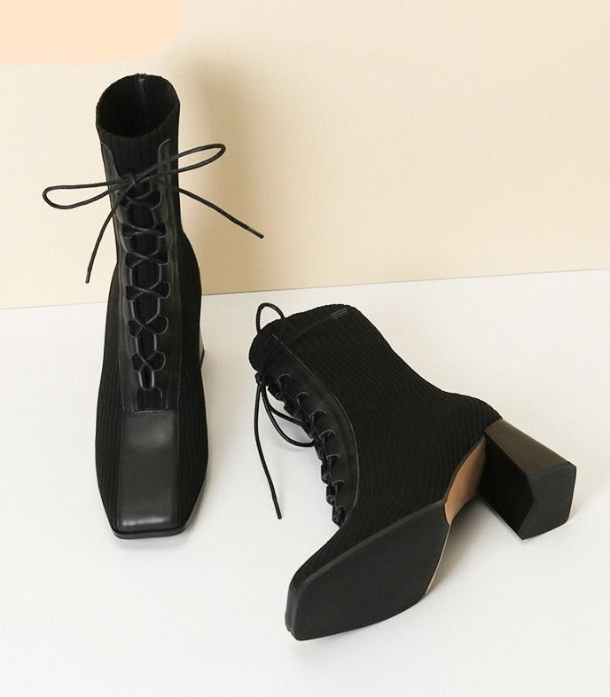 Claudia - Sock Boots