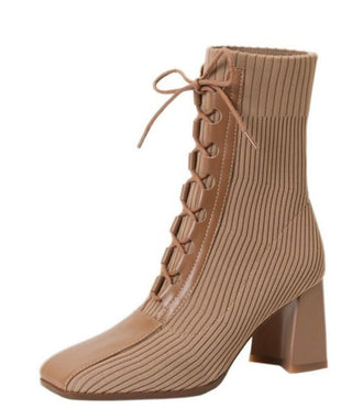 Claudia - Sock Boots