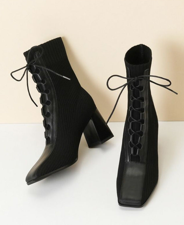 Claudia - Sock Boots