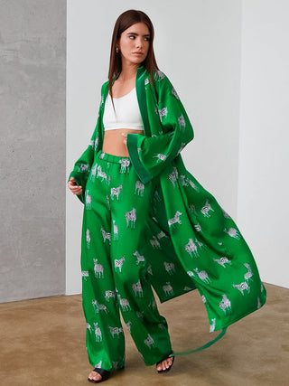 Zoe - Set im Animal Print
