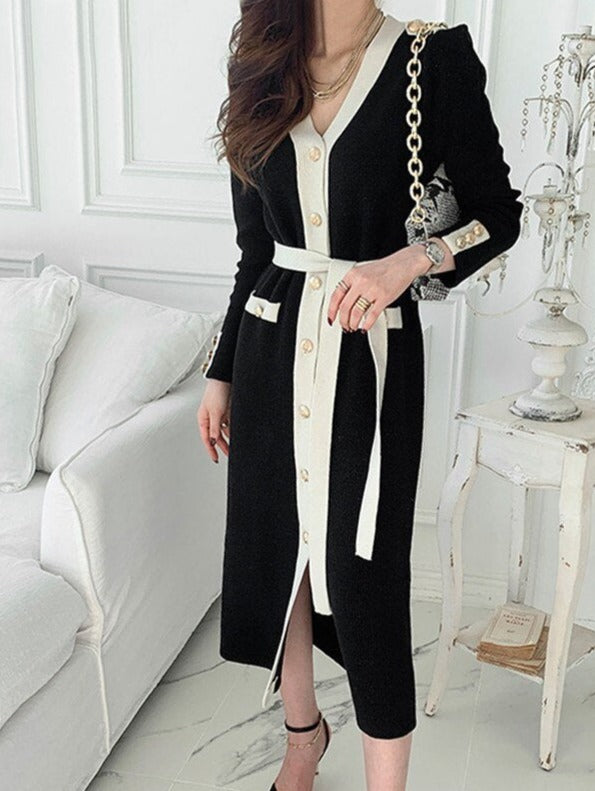 Carla - Strick-Midikleid