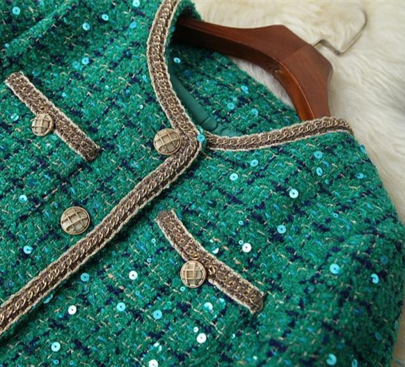 Ruth - Tweed-Blazer mit Rock