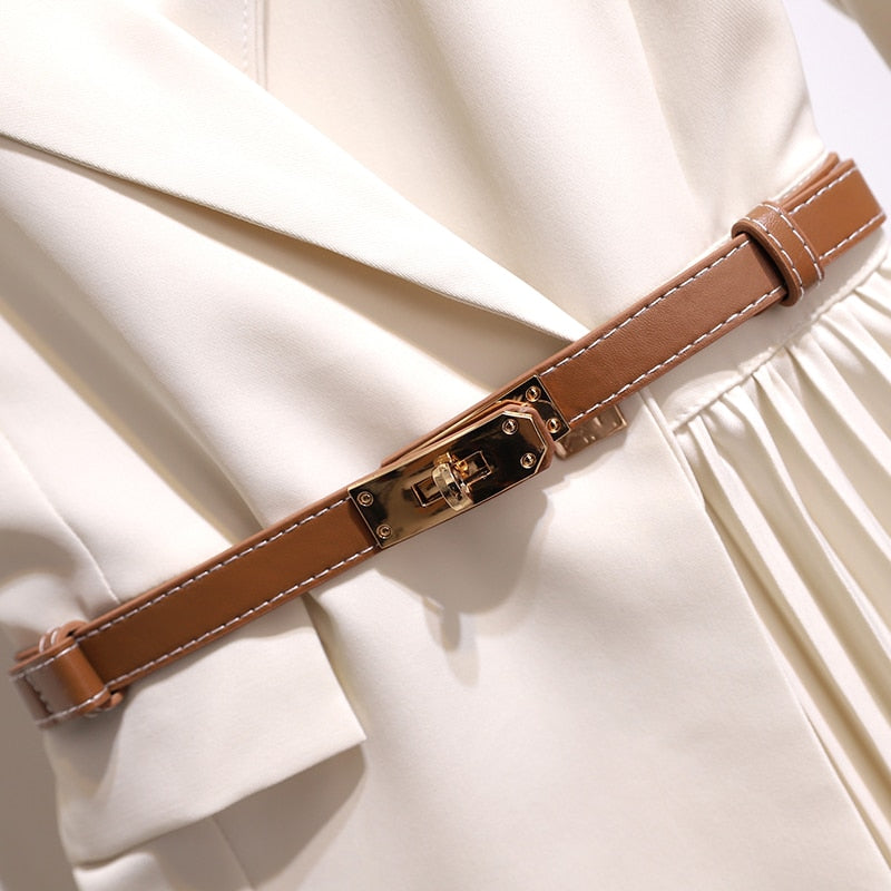 Britta - Blazerkleid mit Falten