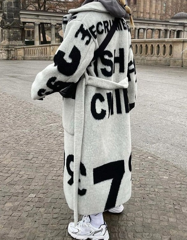 Selma - Oversized Wollmantel