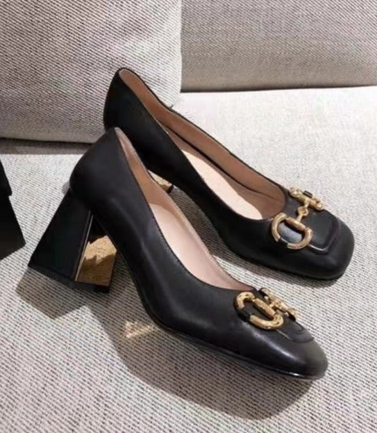 Cornelia - Vintage-Lederpumps